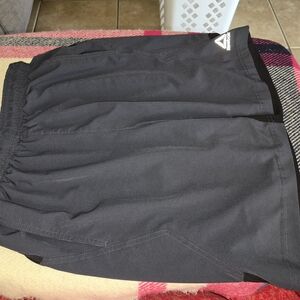 Reebok Black and Gray Athletic Shorts